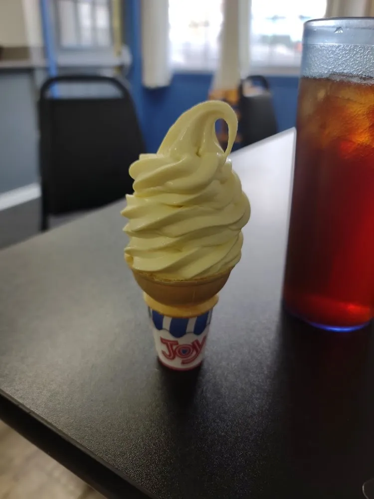 Lemon Ice Cream Cone
